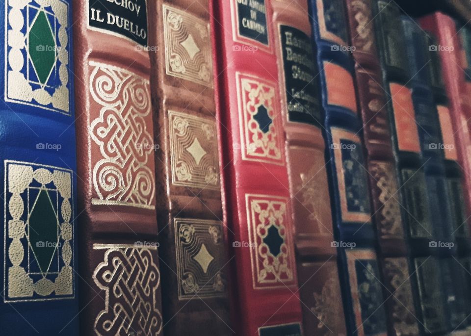 copertine di libri antichi