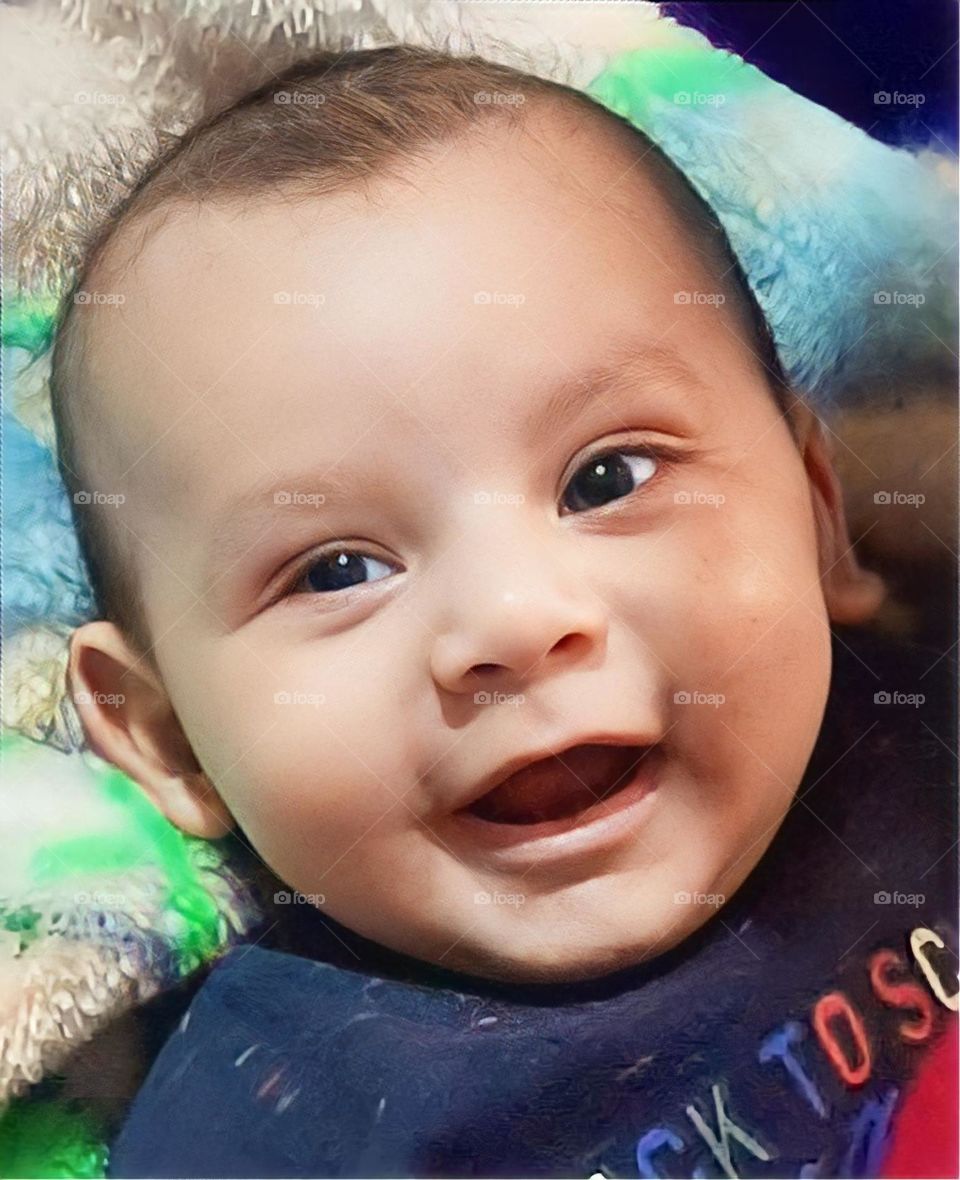 the smile on his face is wonderful