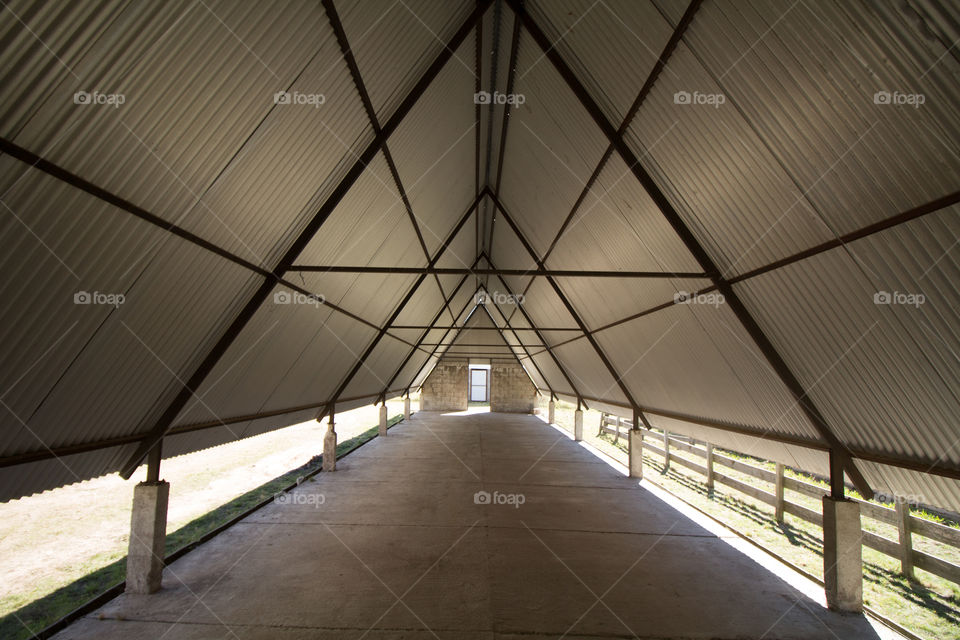 empty shed