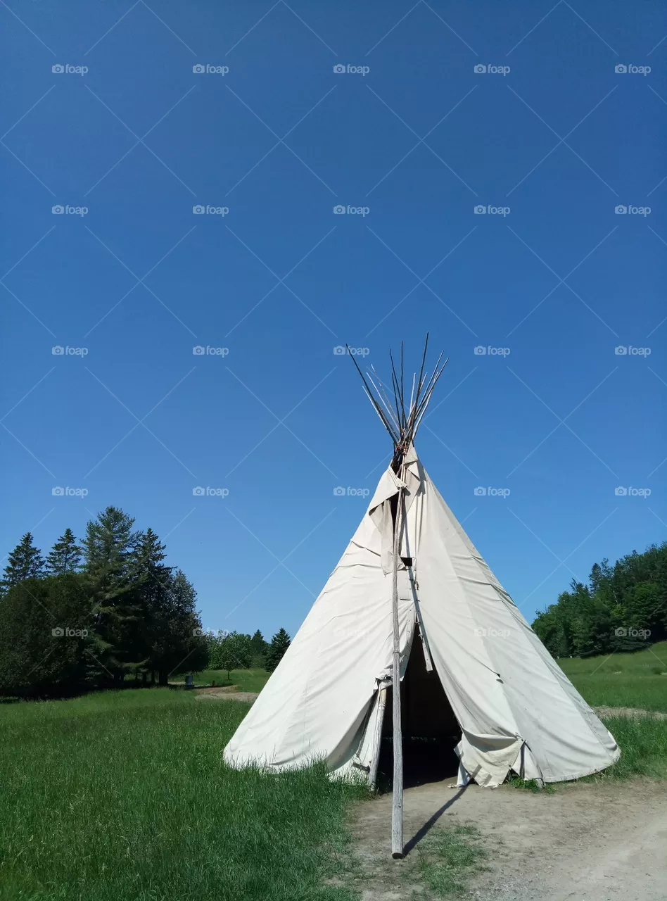 A wigwam.
