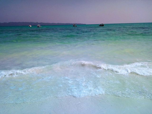 beautiful pure sea water