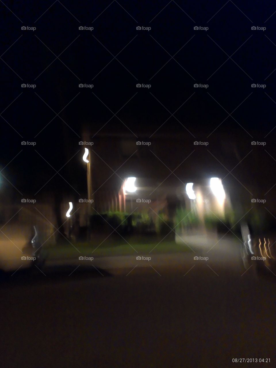 oasis apartments . I was outside taking pictures but I don't know why it came out like this 