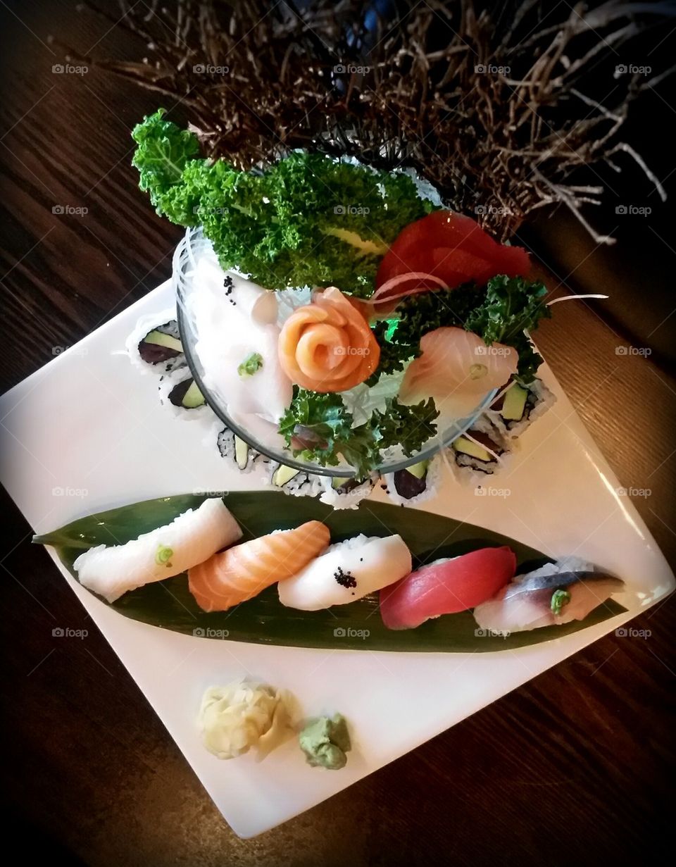 Sashimi Sushi Dinner