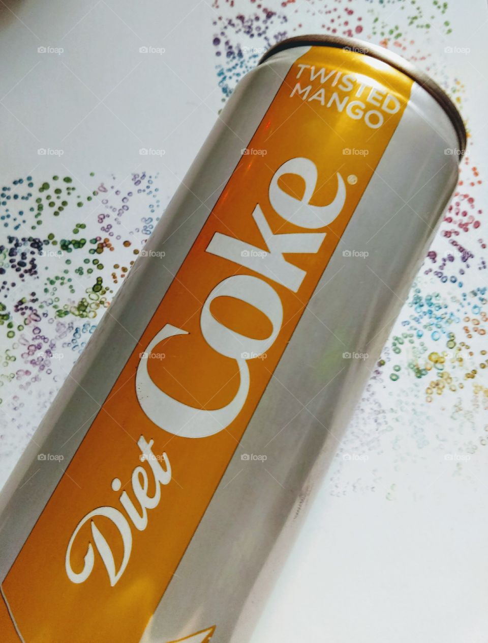 Rainbow dot Coke