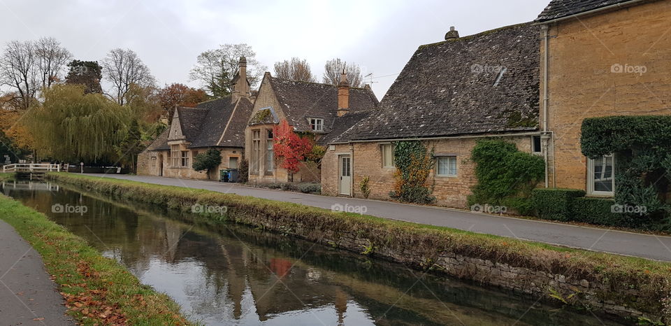 England Bourton Old Town