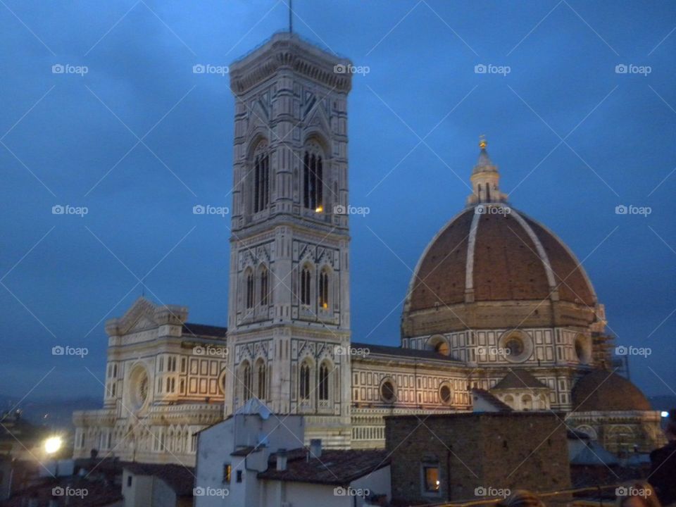 Florence at night 