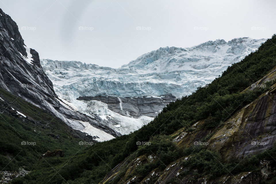 Alaska Mountain Snow