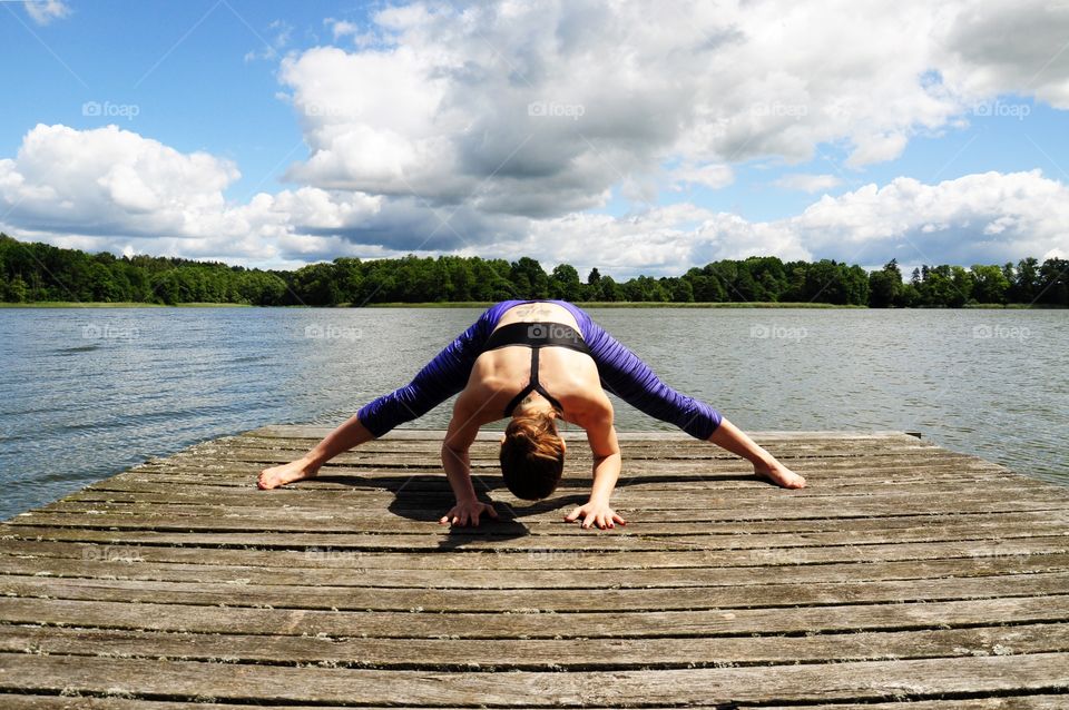 Water, Girl, Lake, Leisure, Nature