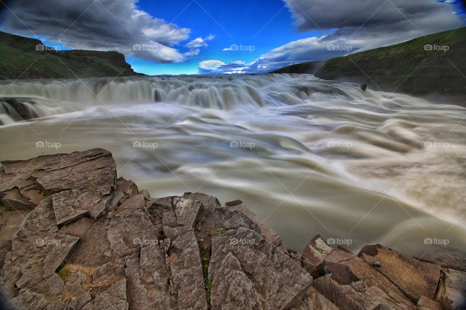 Gullfoss Waterfall, Iceland