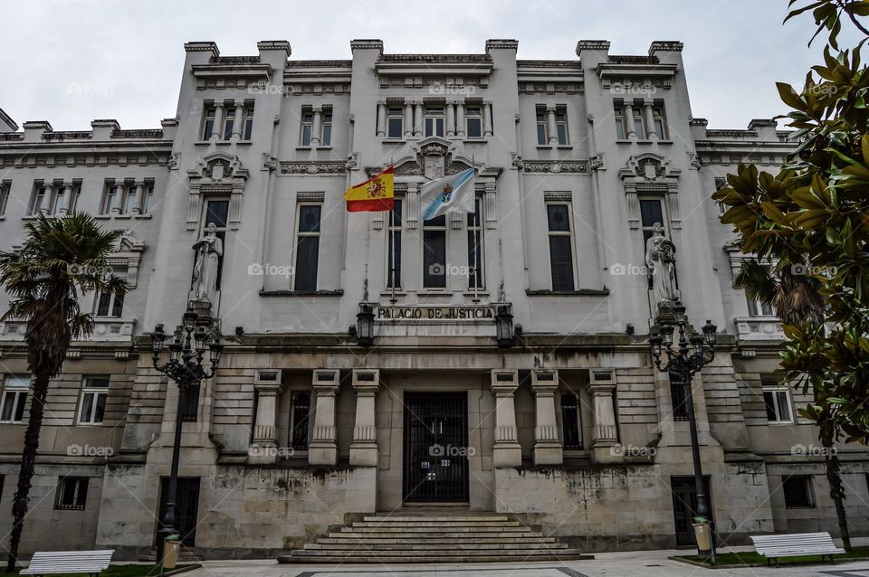 Palacio de Justicia. Palacio de Justicia (A Coruña - Spain)