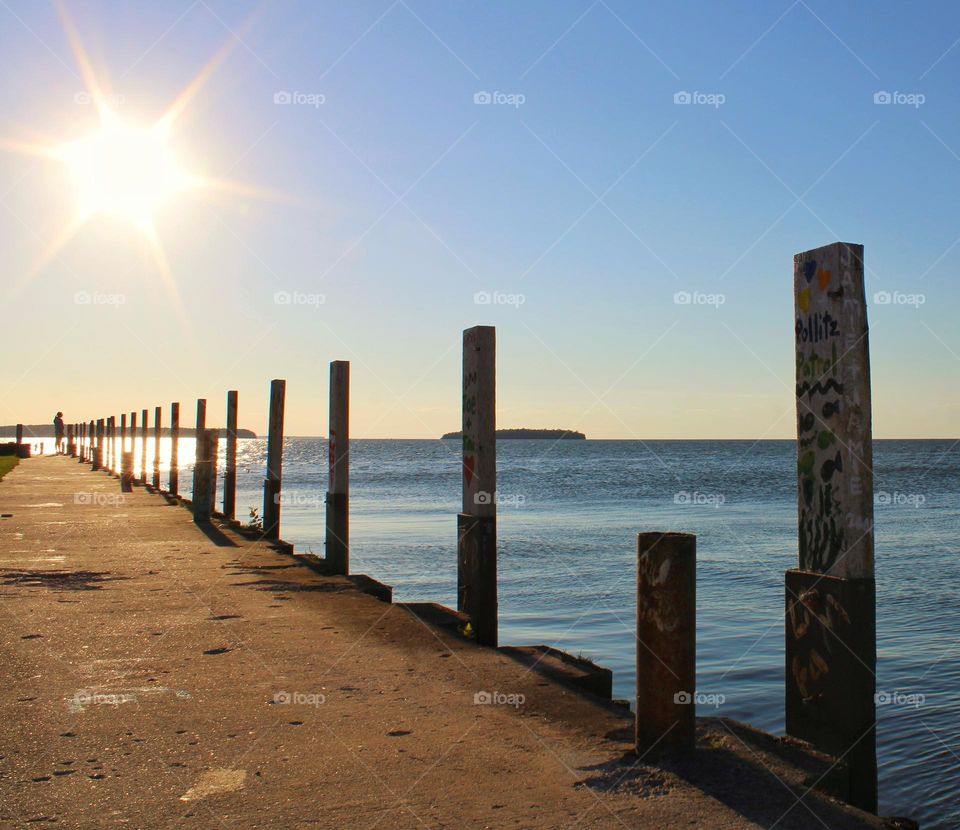 empty dock