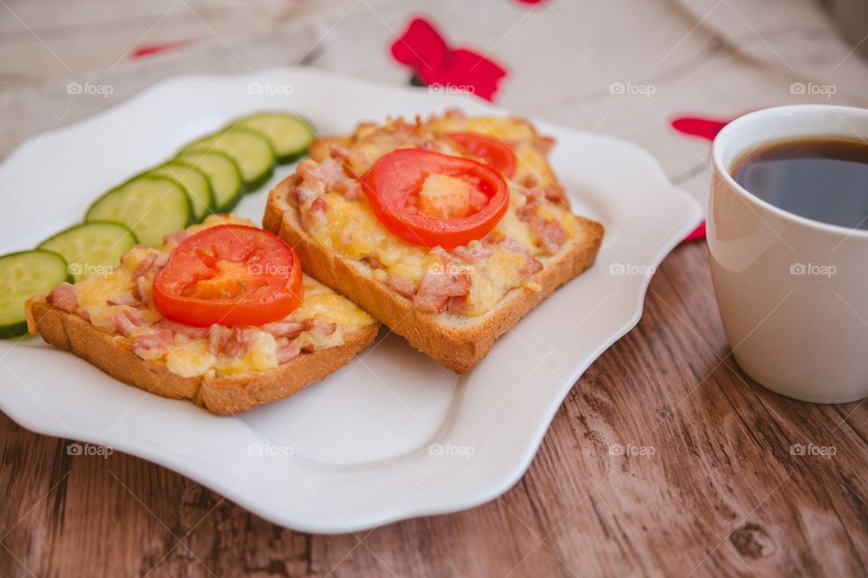 Food, Breakfast, Delicious, Bread, Toast