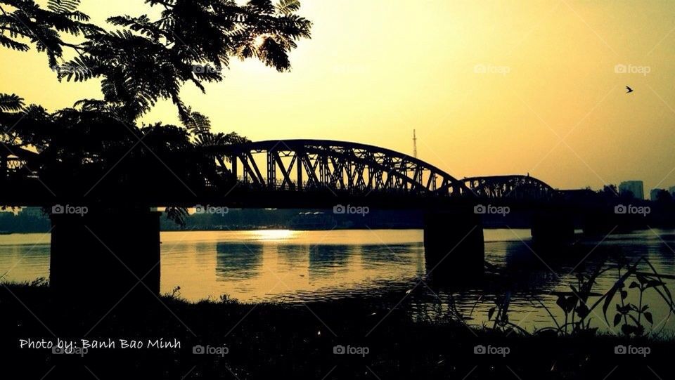 Vietnam Hue Trang Tien Bridge