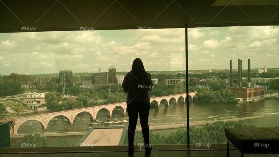 City, Reflection, Architecture, Tree, Travel