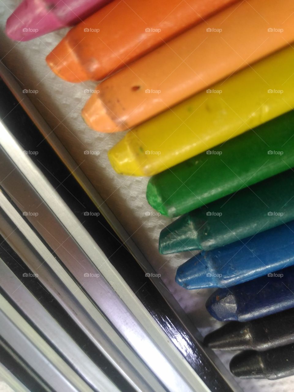 crayons color art
