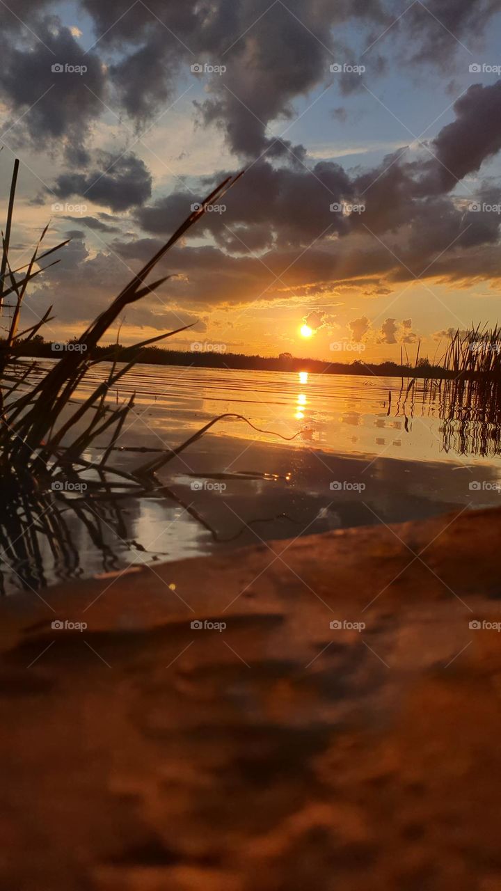 Красивый закат