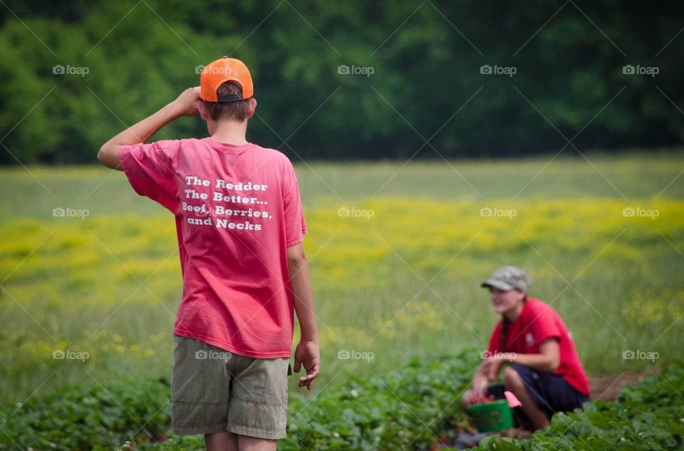 day on the farm