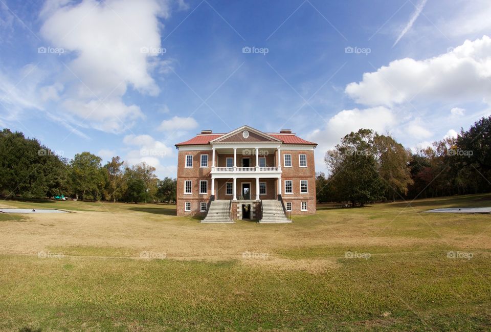 Drayton Hall in Charleston, South Carolina. The first example of Palladian Architecture in America ever. 