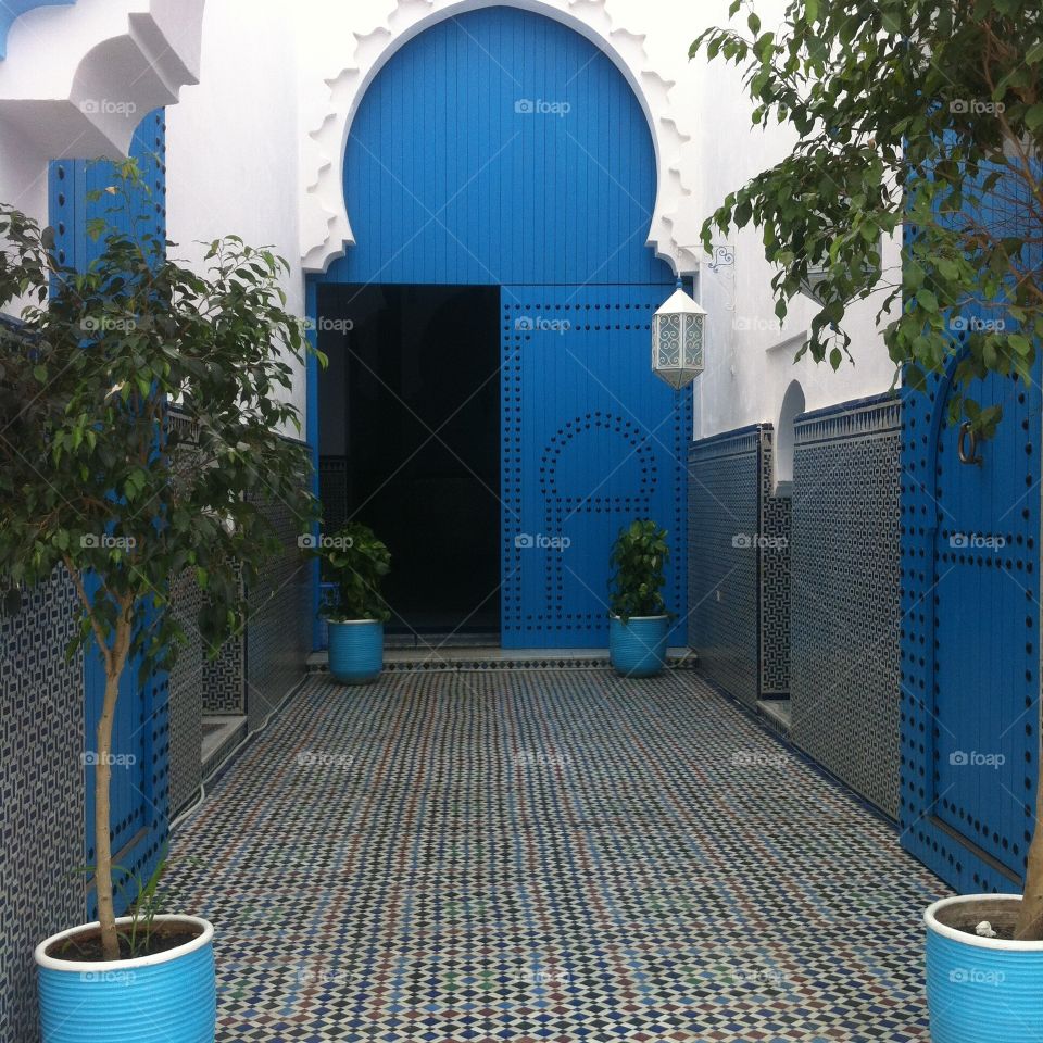 Mosque. Mosque mohamed Vi in mdiq north of Morocco