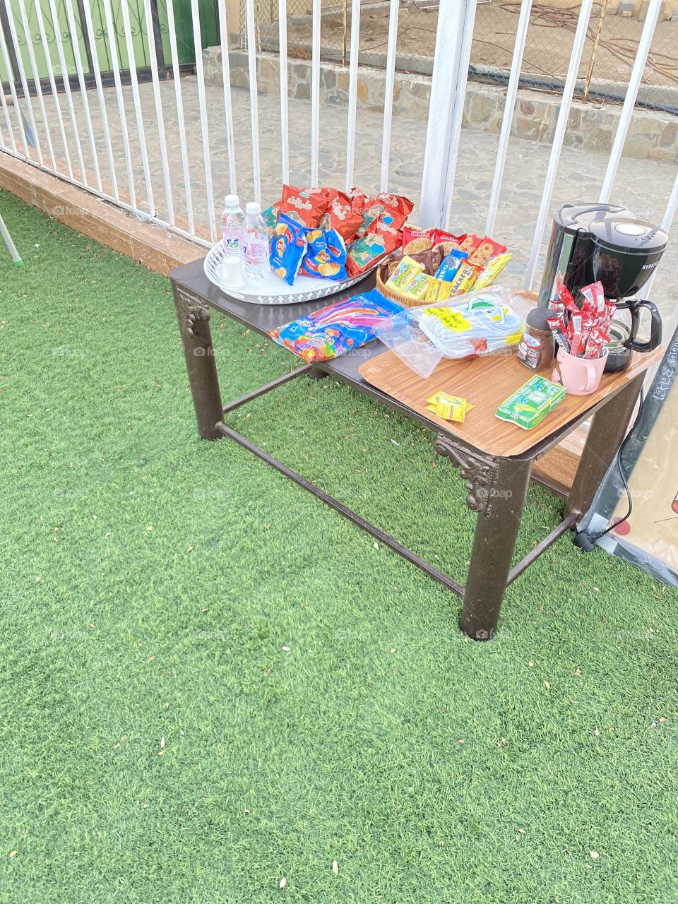 Beautiful day with my family members 🇸🇦