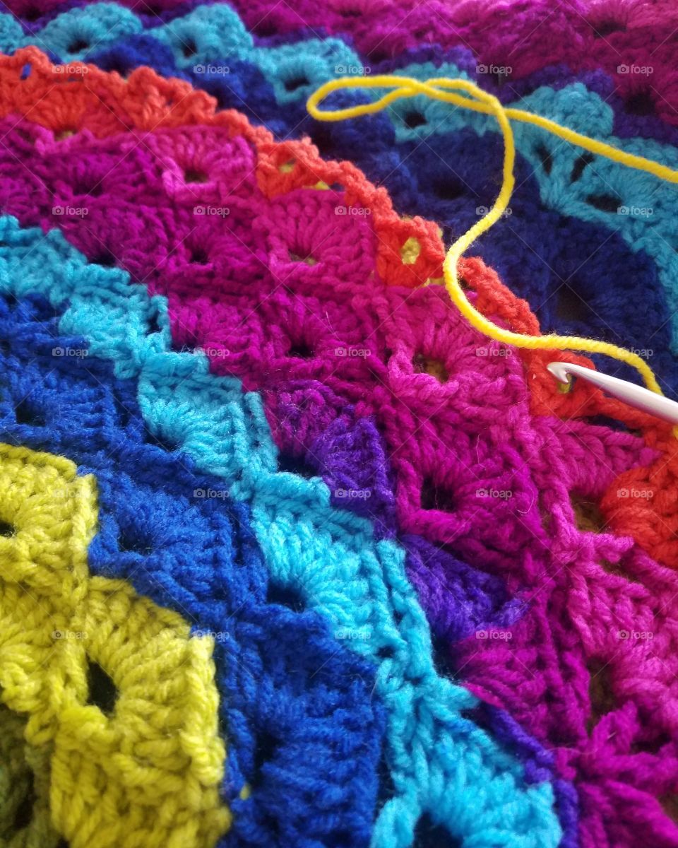 Crochet Me a Splash of Color