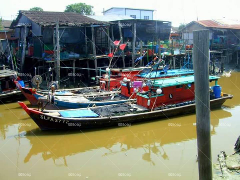Fishermen's boats