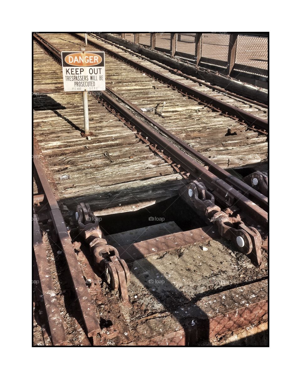 Derelict rails
