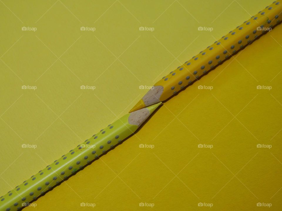 Yellow pencils