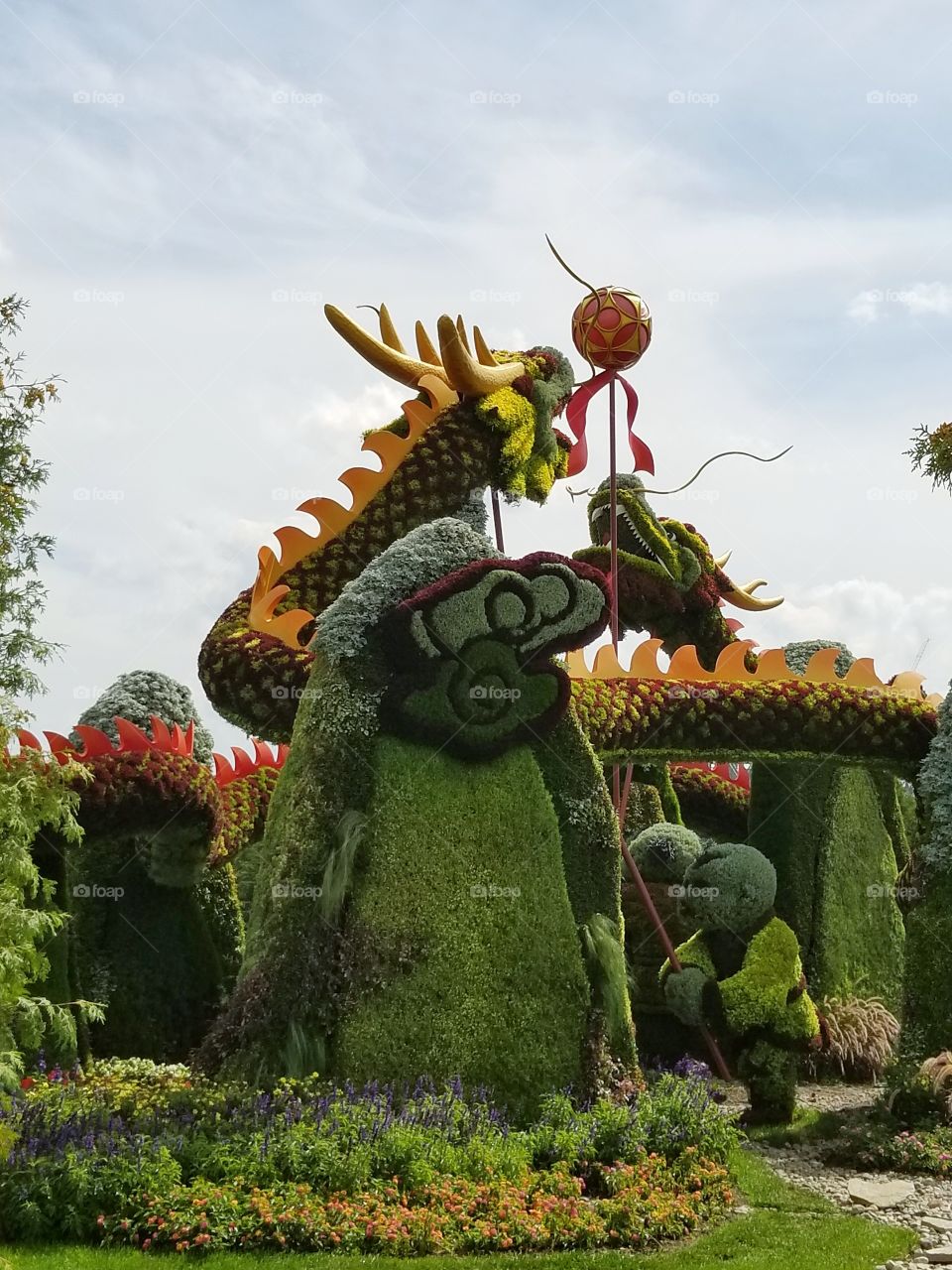 Chinese garden art