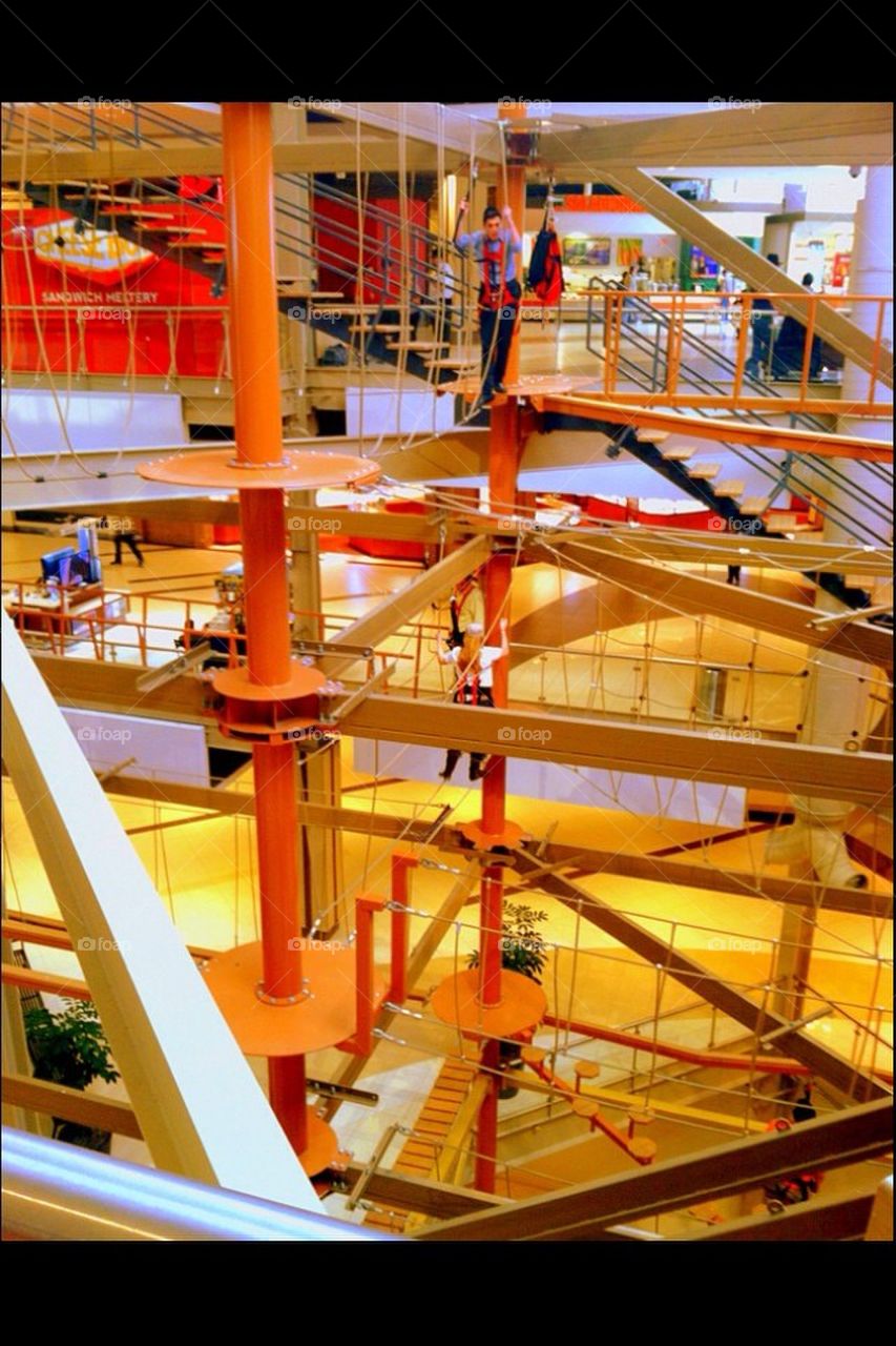 Largest Indoor Vertical Course