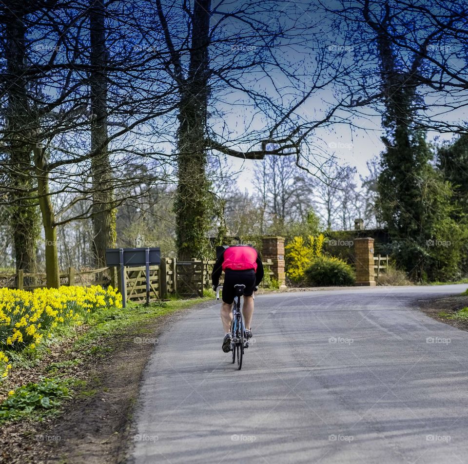 Cycling. Cyclist 