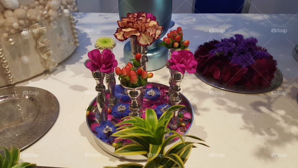 flower table