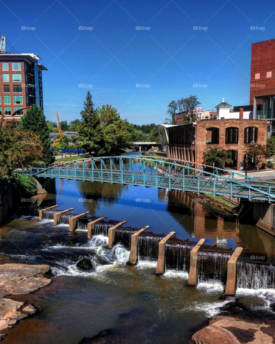 Water Falls Reflection