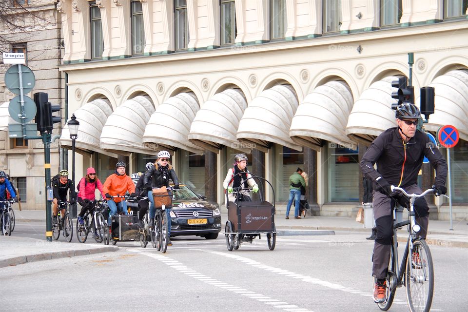 Stockholm's pulse and bicycle traffic
Stockholm Sweden 
