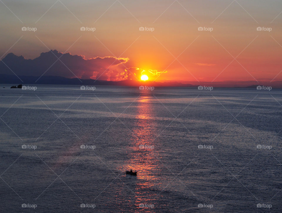Sunrise over the Black Sea 