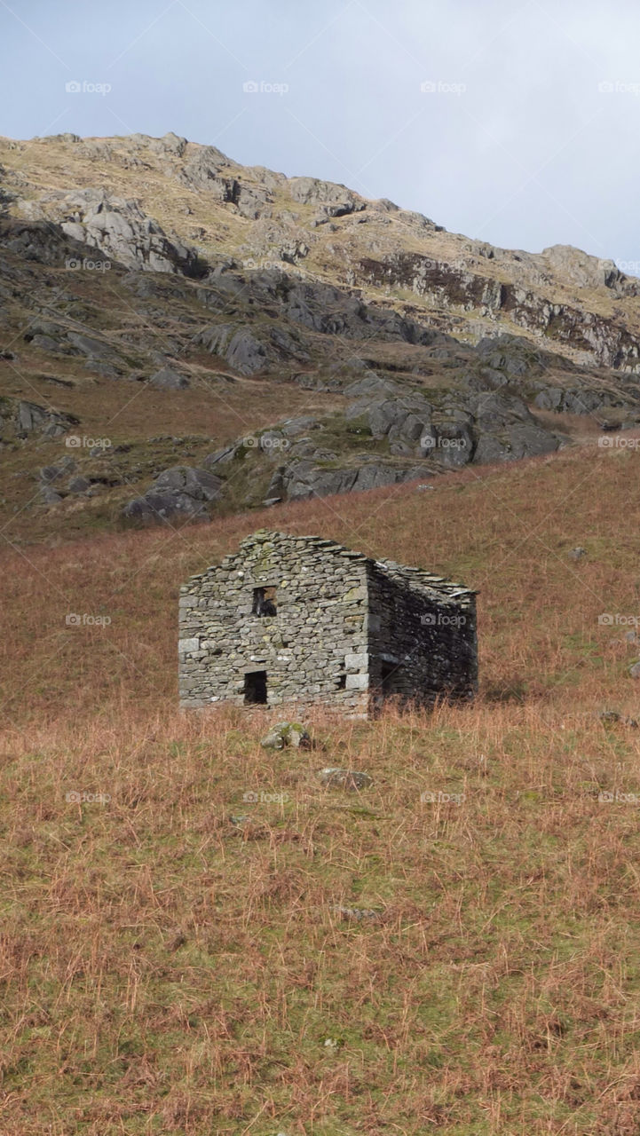 mountain stone remote ruin by snappychappie