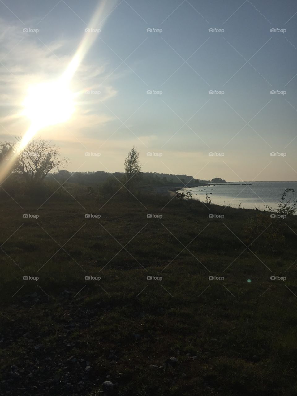 Spring sunset at Fårö ☀️