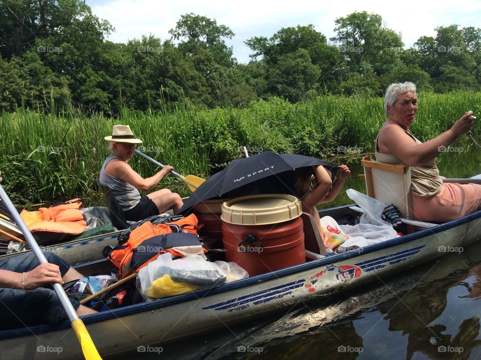 Canoeing 