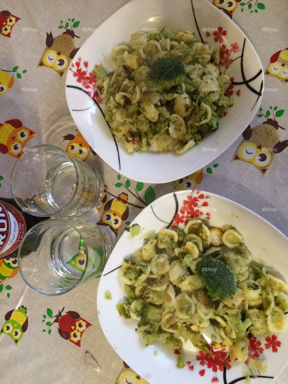 Orecchiette saltate in padella coi broccoli aglio olio e peperoncino