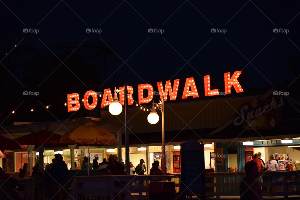 Food along the Boardwalk