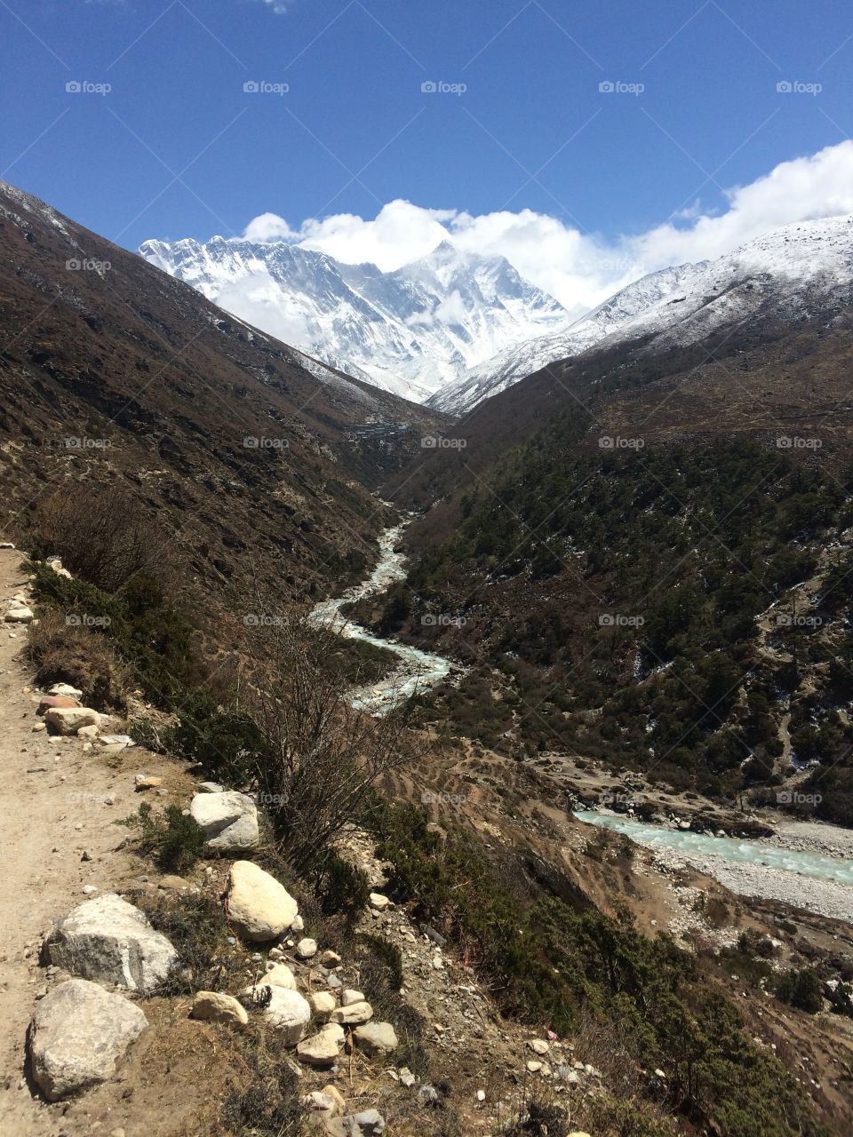 Himalayan scenery 