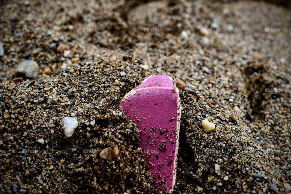 Remnants washed ashore