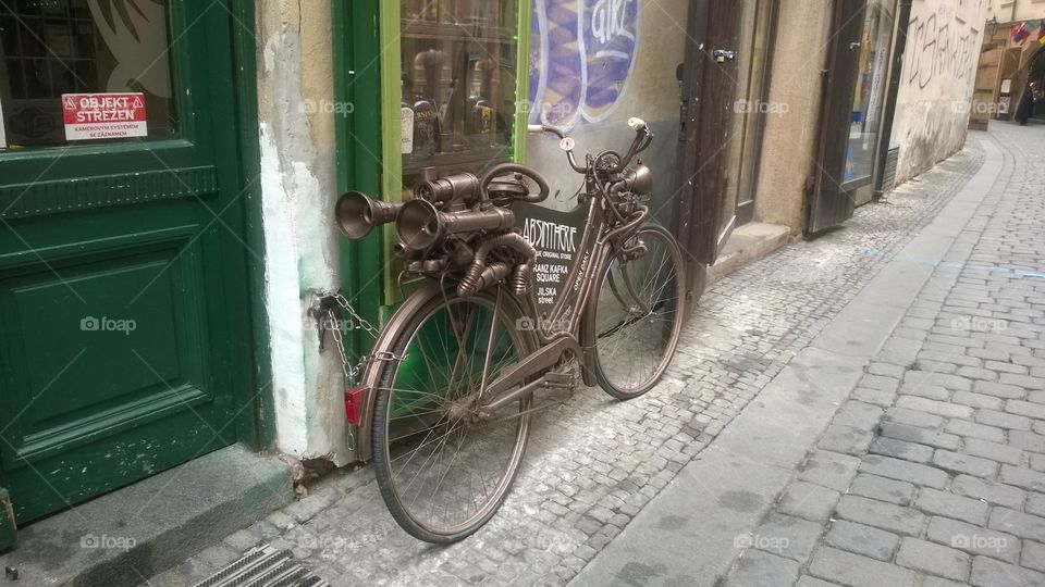 Bycicle in Prague