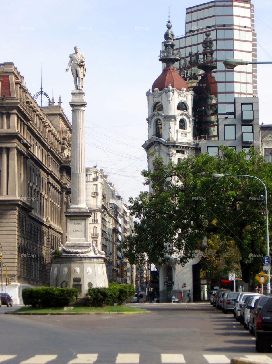 Buenos Aires Landmarkd. Plaza LaValle