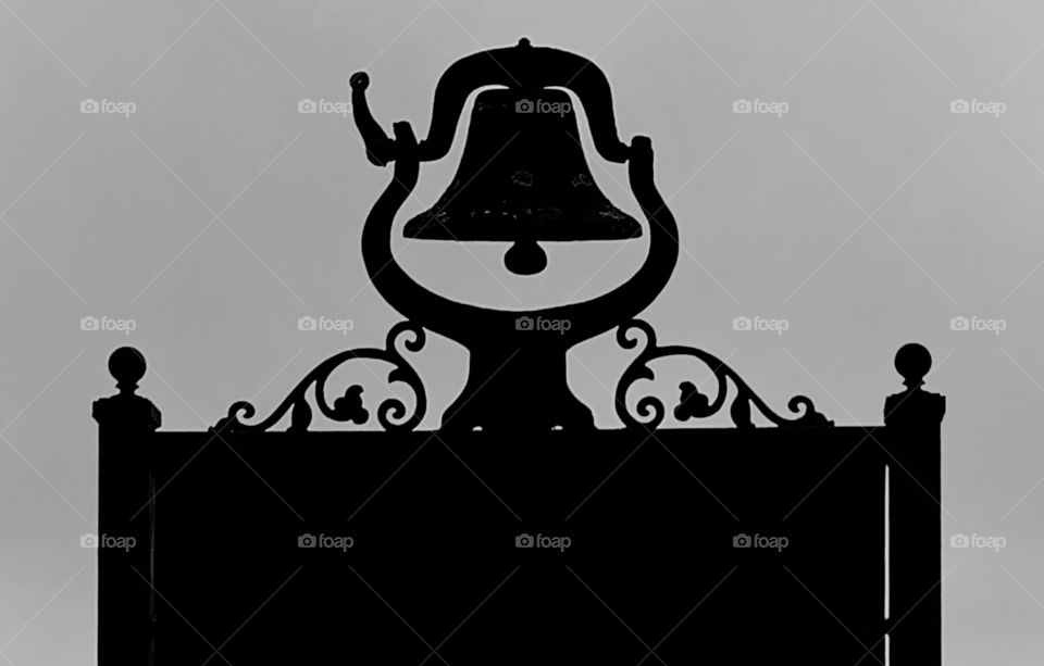 An old schoolhouse bell—taken in Schererville, Indiana 