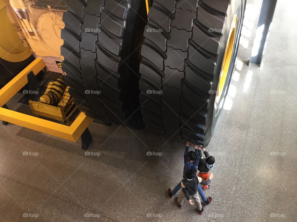 Huge tire!