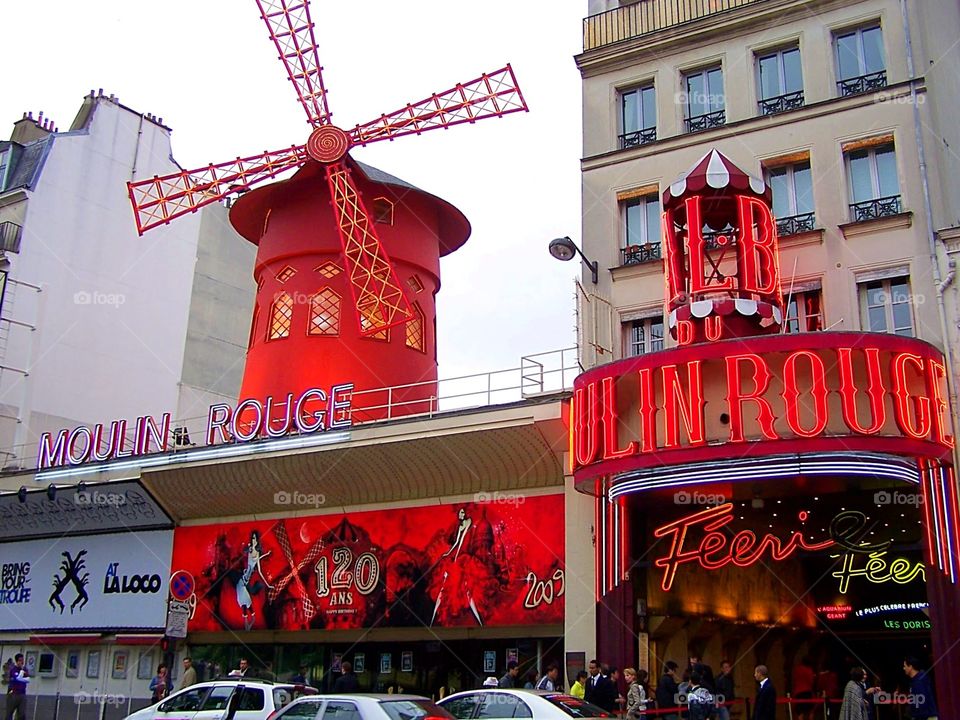 Moulin Rouge in Paris France