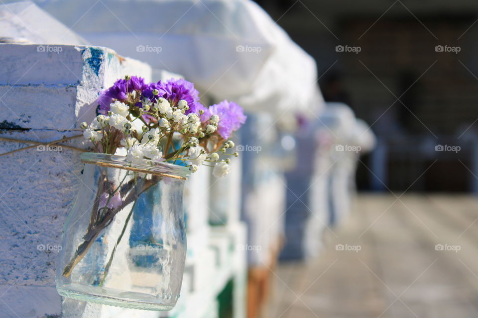 wedding, aisle, decoration