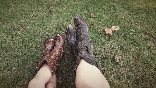 Cowgirl boots (mother and daughter)