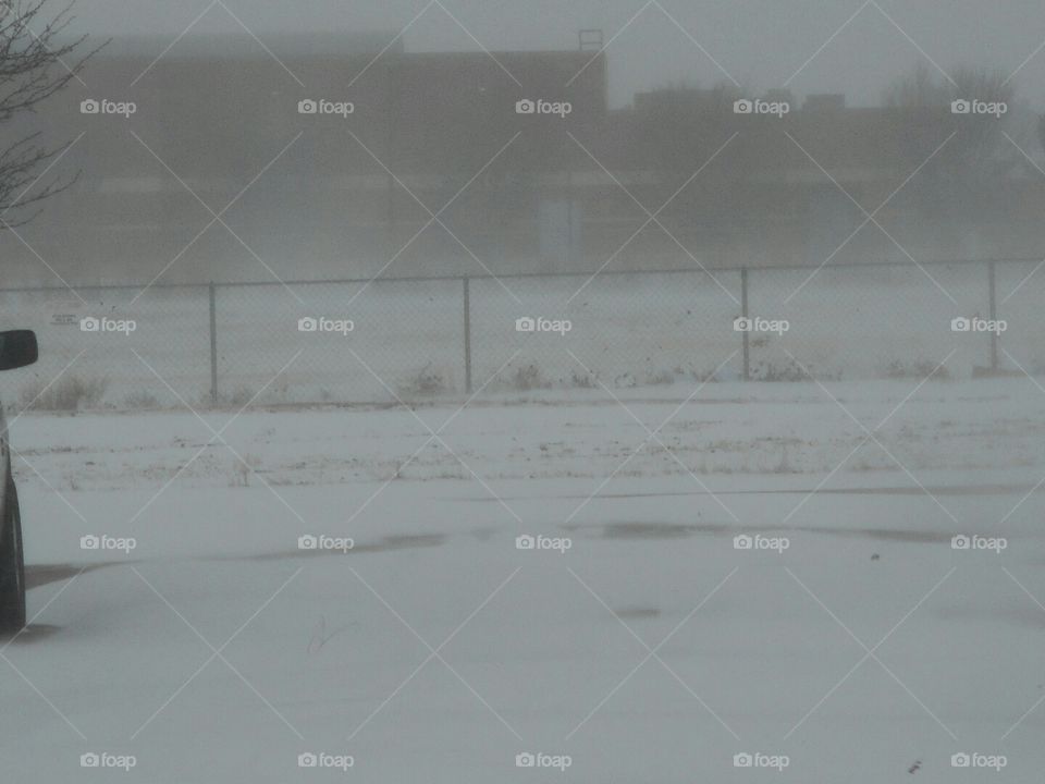 First blizzard of the year